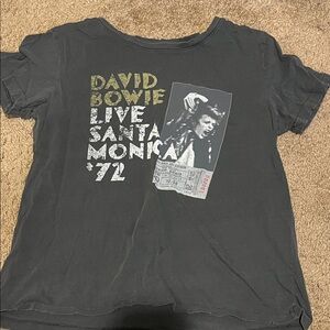 David Bowie Graphic Tee - Black